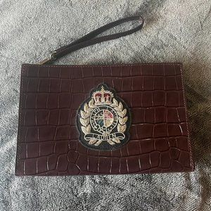 Ralph Lauren Bullion Medium Leather Pouch